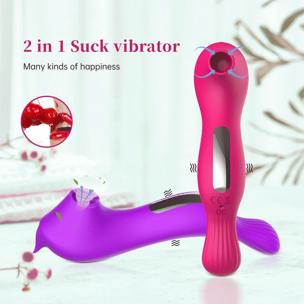 Sucking Vibrator for Women Clitoris Stimulator Sex Toy Vagina G-Spot Vibrator Female Masturbator Massage Adult Supplies Vibrators cb5feb1b7314637725a2e7: Green|Green-Box|Pink|Pink Box|Purple|Purple - box