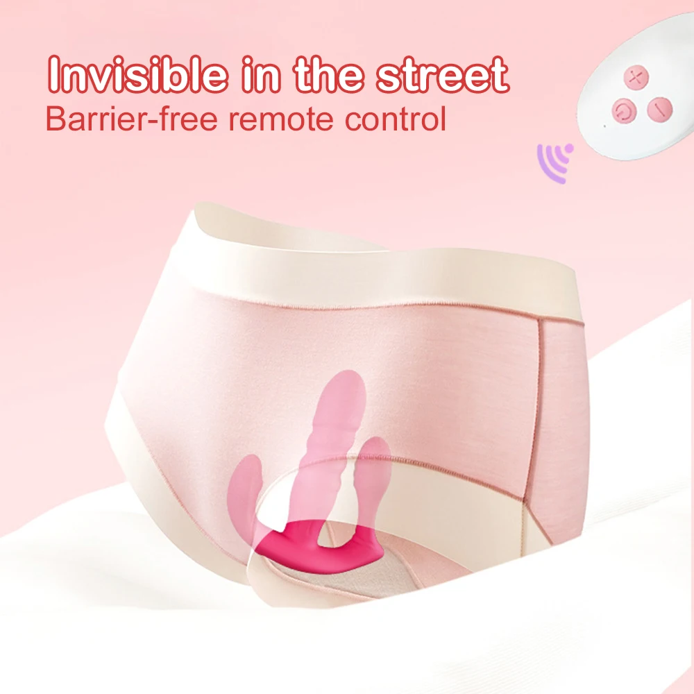 Thrusting Dildo Vibrators Panties for Women Clitoris Stimulator Female Masturbator Vagina Massage Couples Erotic Toy Sex Machine Vibrators cb5feb1b7314637725a2e7: Dildo Vibrator