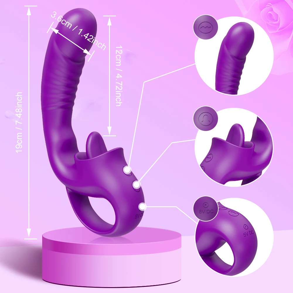Tongue Licking G Spot Vibrator Female 20 Modes Swing Nipple Clitoris Dildo Multiple Stimulation Adult Goods Sex Toys for Women Trending Now 1ef722433d607dd9d2b8b7: China|France|Mexico|Russian Federation|SPAIN|United States