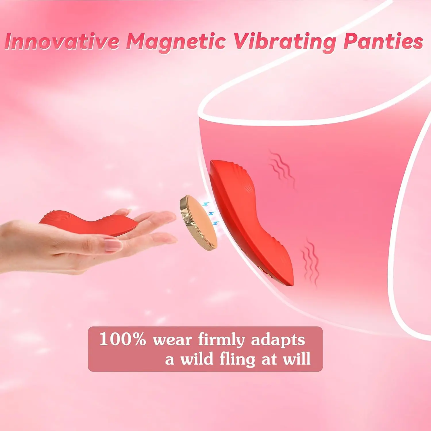 Wearable Panty Vibrator for Women Clitoris Stimulator Wireless App Remote Control G Spot Mini Magnetic Clip Public Play Sex Toys Vibrators cb5feb1b7314637725a2e7: Plum|Purple|Red