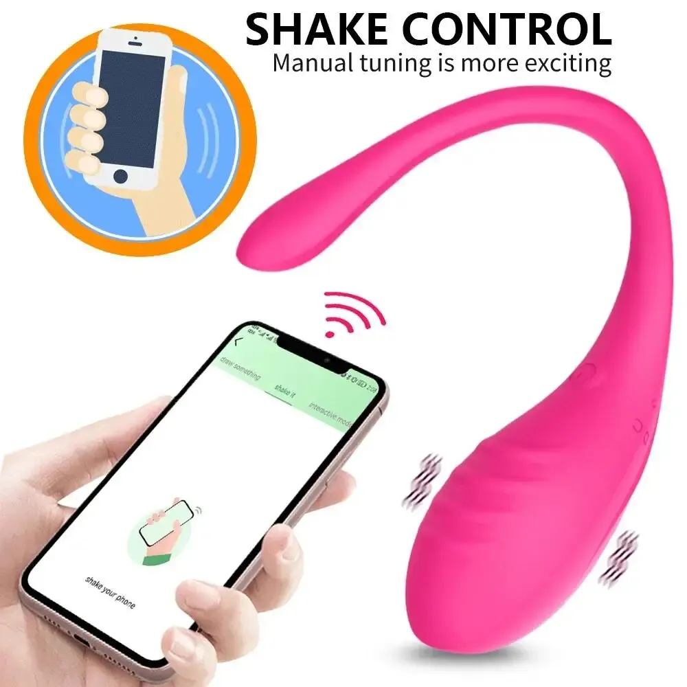 Wireless App Remote Control Vibrator Bluetooth Clit Stimulate G Spot Dildo Wear Vibrating Egg Panties Sex Toys for Women Adults Vibrators cb5feb1b7314637725a2e7: Purple with Box|Red|Red With Box|Violet