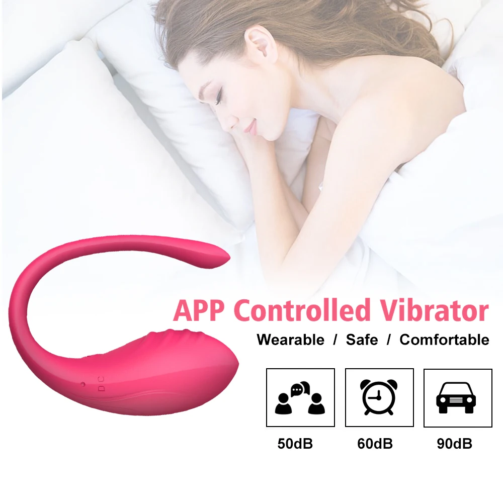 Wireless Bluetooth APP Vibrator Female Remote Control Egg Clitoris Stimulator G Spot Massager Sex Toys for Women Adults Panties Sex Toys For Women cb5feb1b7314637725a2e7: Purple|Red