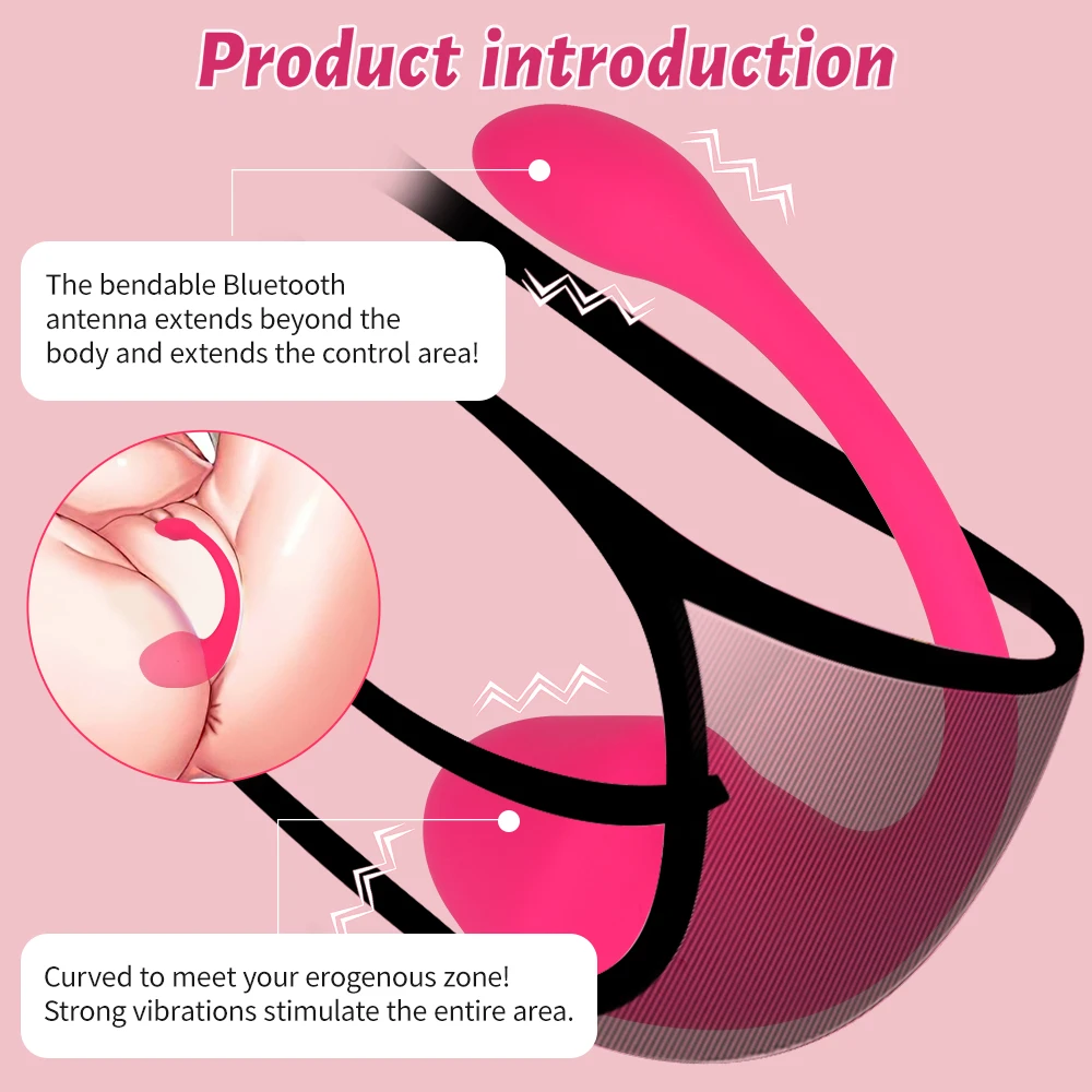 Wireless Bluetooth Dildo G Spot Vibrator for Women APP Remote Control Wear Vibrating Egg Clit Female Panties Sex Toys for Adults Vibrators cb5feb1b7314637725a2e7: H077-APP-Purple|H077-APP-Red
