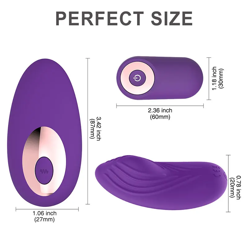 Wireless Remote Control Vibrator Clitoris Stimulator Vibrating Wearable panty G Spot Vibrator for couple Adult Sex Toy for Women Sex Toys For Women 1ef722433d607dd9d2b8b7: China