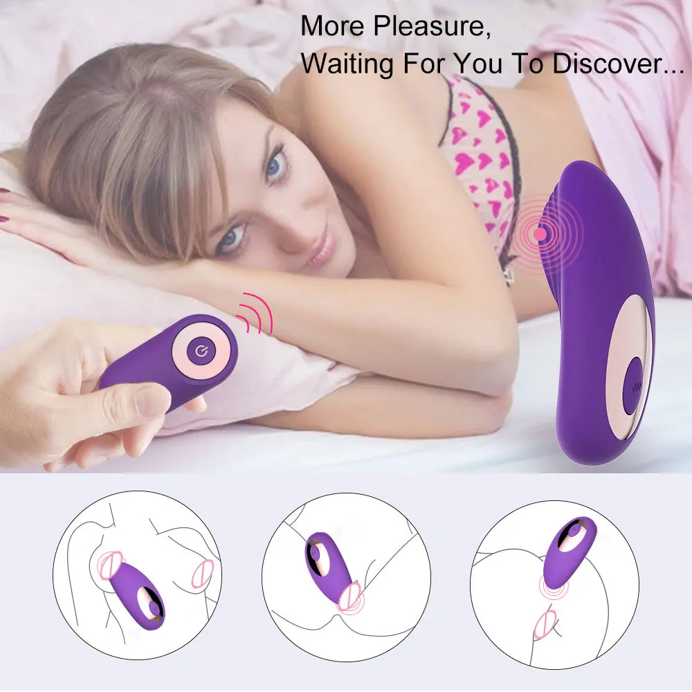 Wireless Remote Control Vibrator Clitoris Stimulator Vibrating Wearable panty G Spot Vibrator for couple Adult Sex Toy for Women Sex Toys For Women 1ef722433d607dd9d2b8b7: China