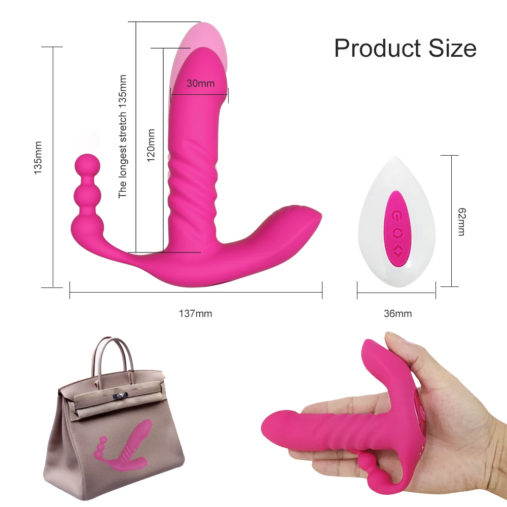 Wireless Remote Wearable Automatic Thrusting Vibrator Dildo G Spot Clitoris Stimulator Vaginal Anal Sex Toys for Women Adults Vibrators 1ef722433d607dd9d2b8b7: Belgium|China|France|Italy|Russian Federation|SPAIN|United States