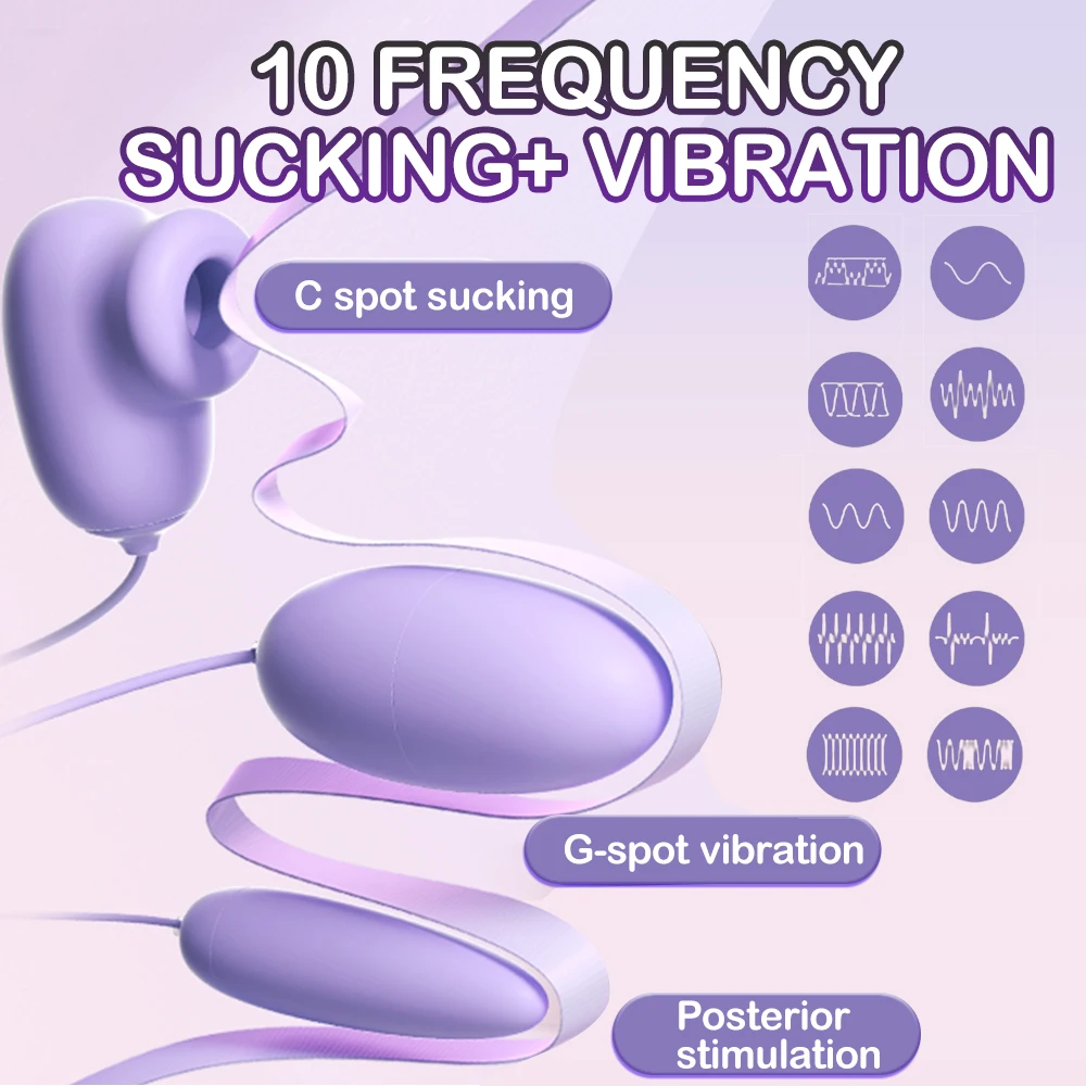 10 Modes Silicone Sucking Vibrating Egg G Spot Vibrator For Women Masturbation Clit Massage Oral Sex Toys Couples Flirting Games Vagina Balls cb5feb1b7314637725a2e7: charging|USB powered