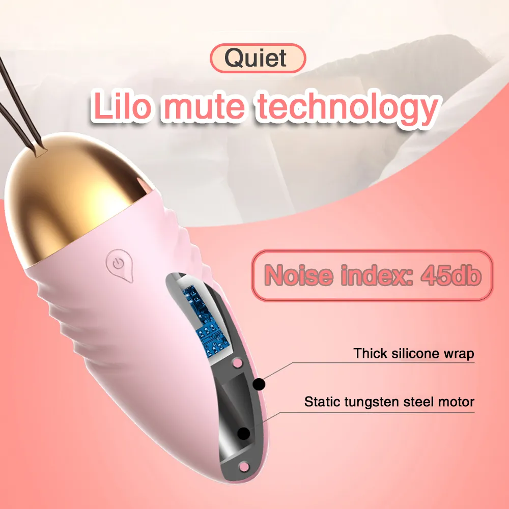 Kegel Ball Wireless Remote Control Vibrating Egg Clitoris Stimulator Vaginal Massage Ball G- Spot Vibrators Sex Toys for Woman Vagina Balls cb5feb1b7314637725a2e7: Green|Pink