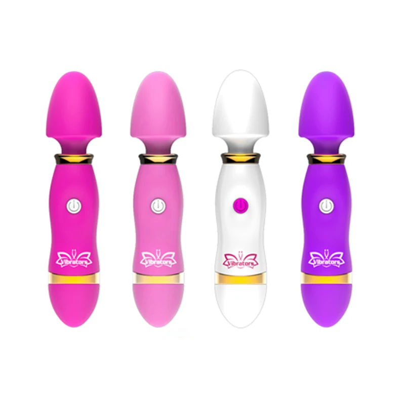 Mini Portable Vibrator Dildos AV Stick Magic Wand Sex Toys for Women Vagina Clitoris Stimulator Massager Adult Erotic Products Vagina Balls cb5feb1b7314637725a2e7: Pink|Purple|Rose Red|White